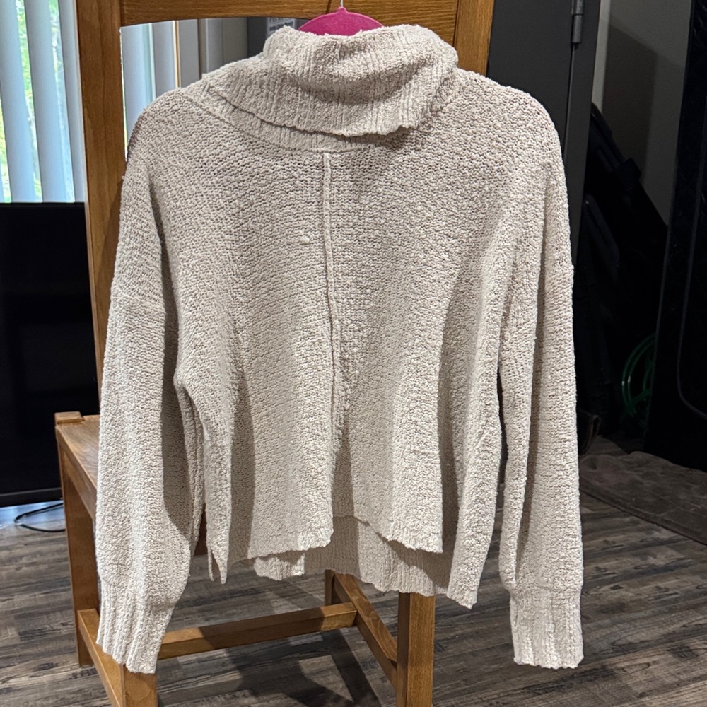 Cozy Cream Turtleneck Sweater